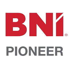BNI Pioneer Monthly Onsite Meeting Logo